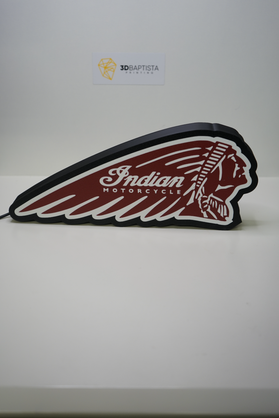 Logo Indian Motorcycles light box