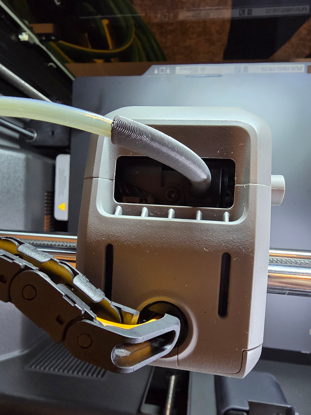 Bambu P2S Clip‑On Tube Guide