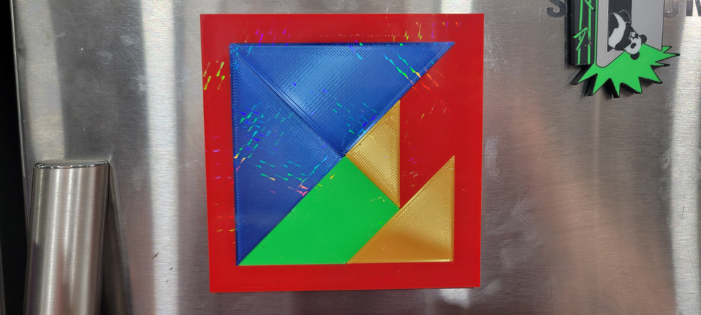 Fridge Magnet Tangrams!