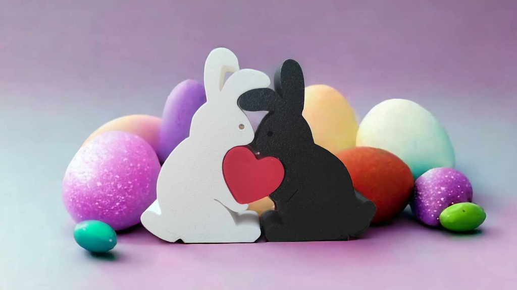 Bunnies Love Puzzle
