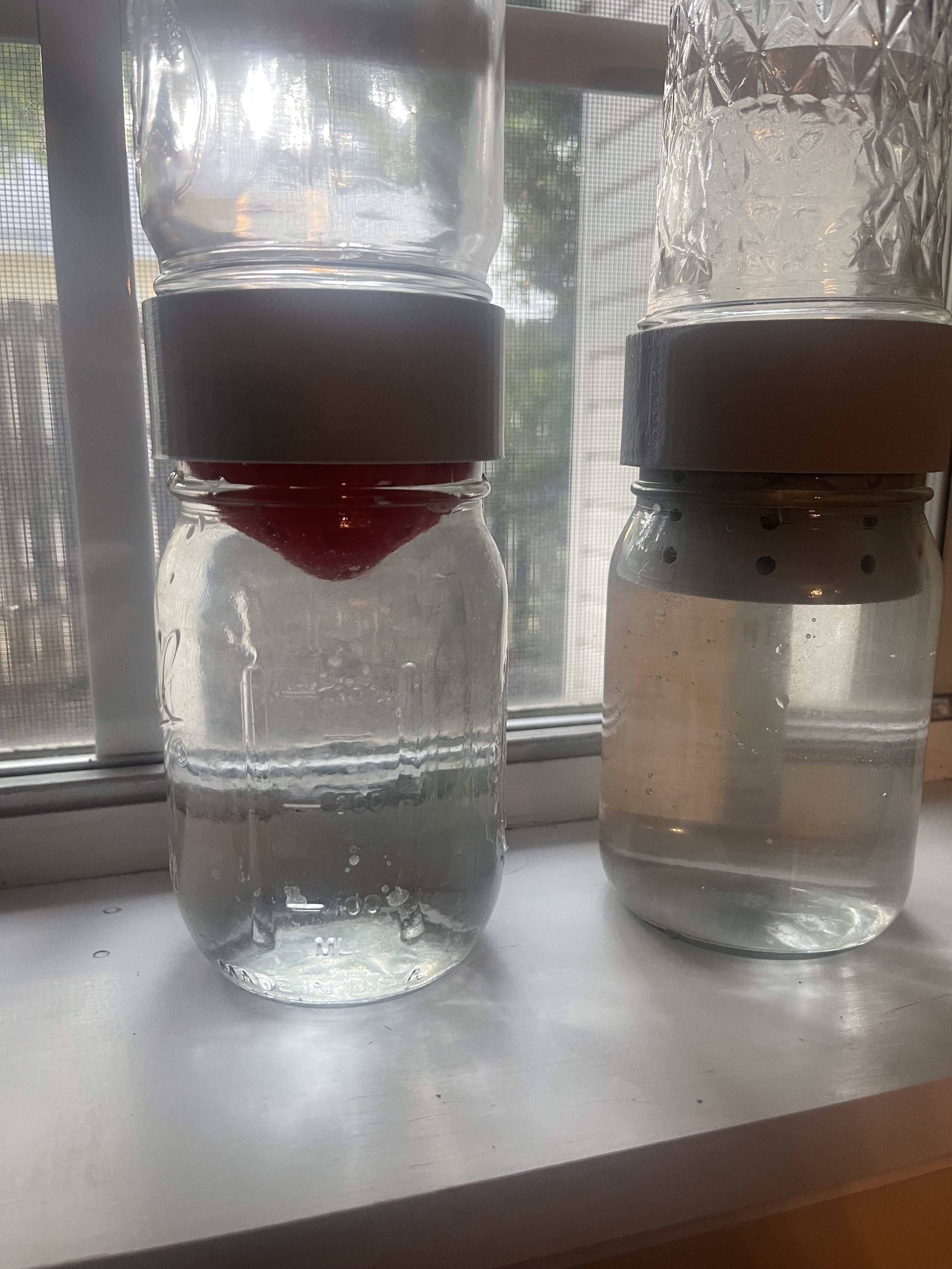 Mason Jar Connector