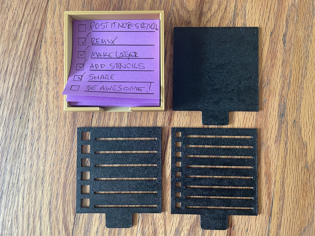 Post It Note Stencil For Lists