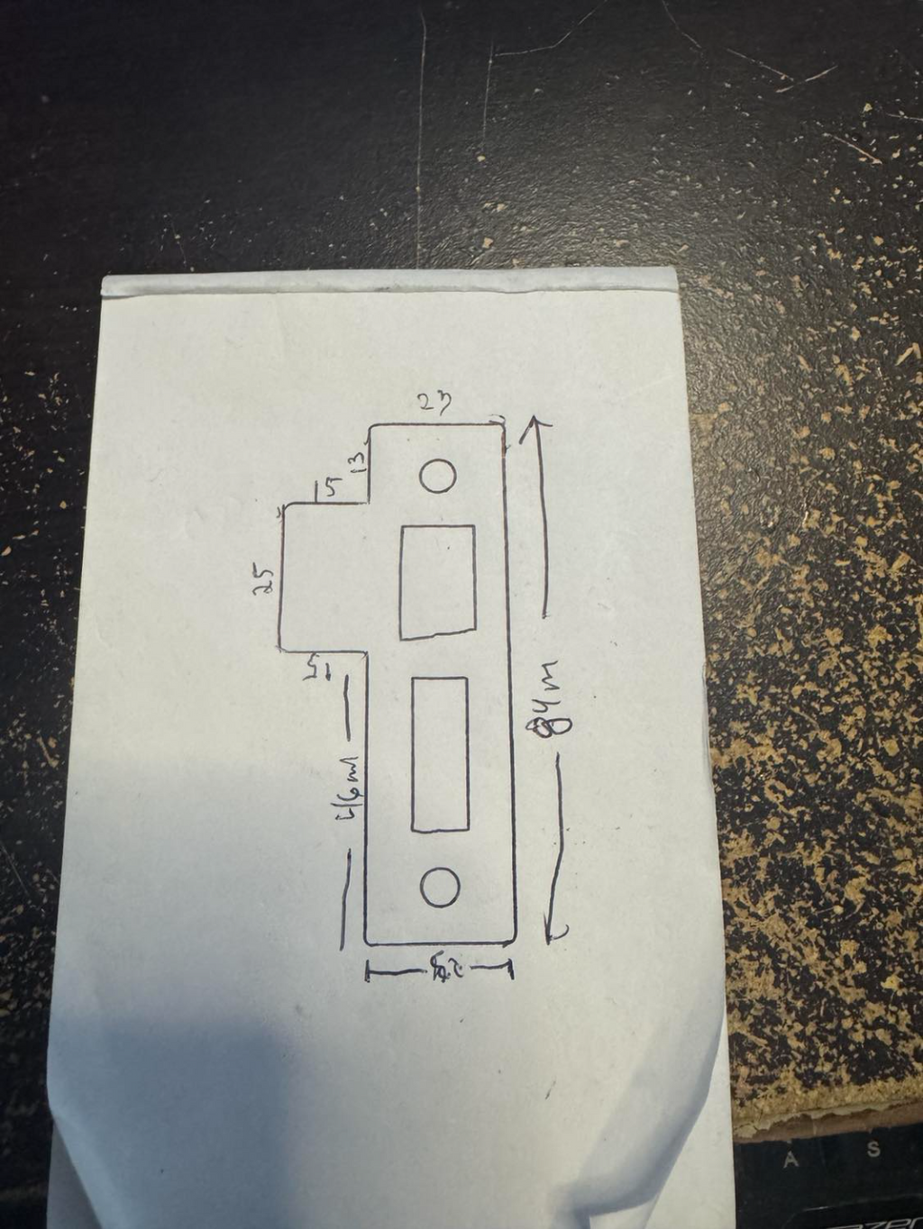 Strike plate spacer for older doors