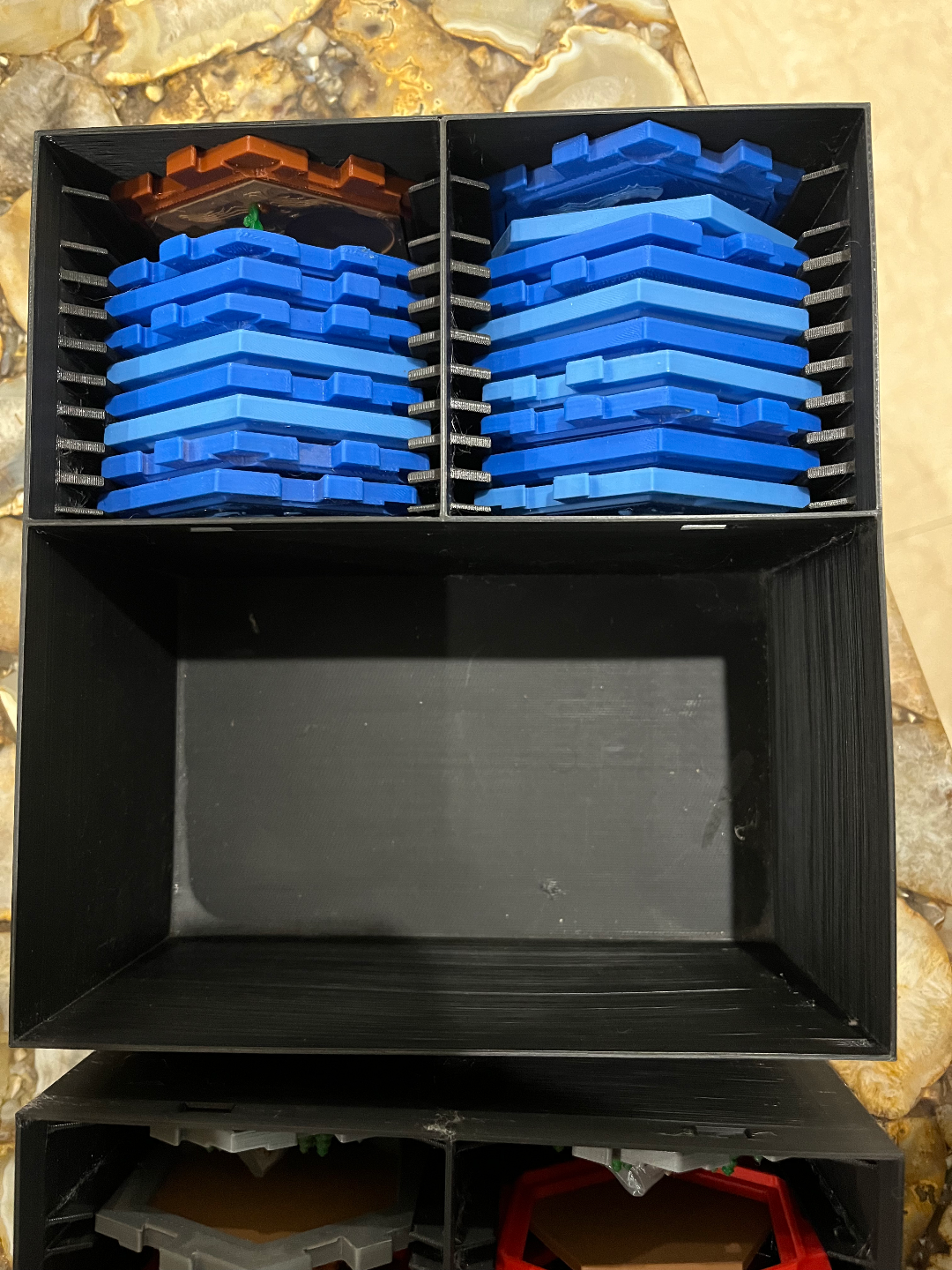 Catan Storage box for Interlocking tiles