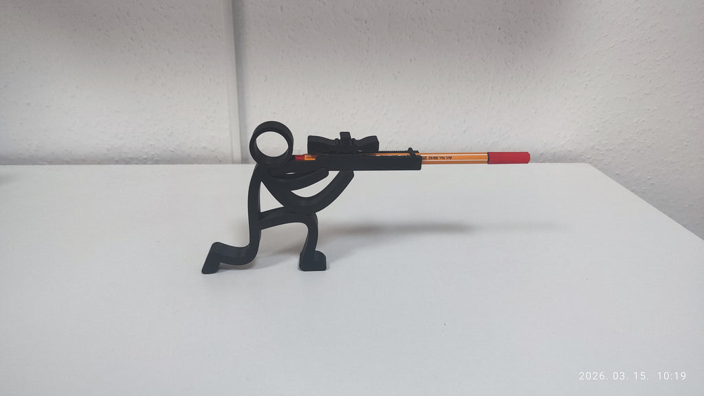 Stick Figure Pen & Pencil Holders