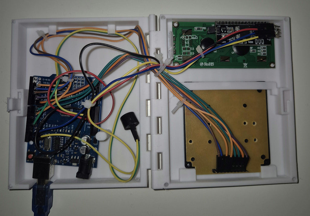 DIY Print-in-Place Matrix Keypad & LCD Holder