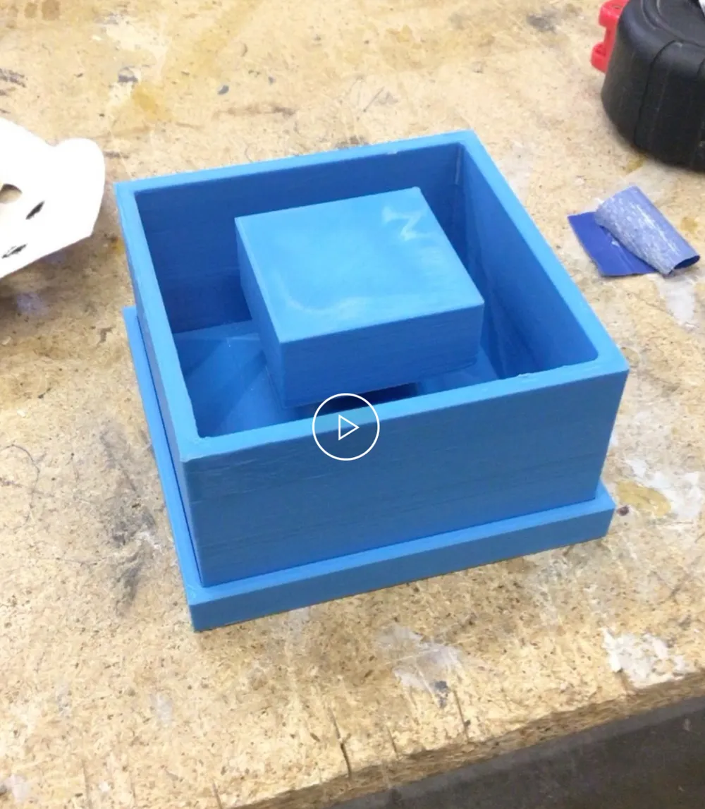 3D Print Concrete Clock Form - MakerWorld Clock