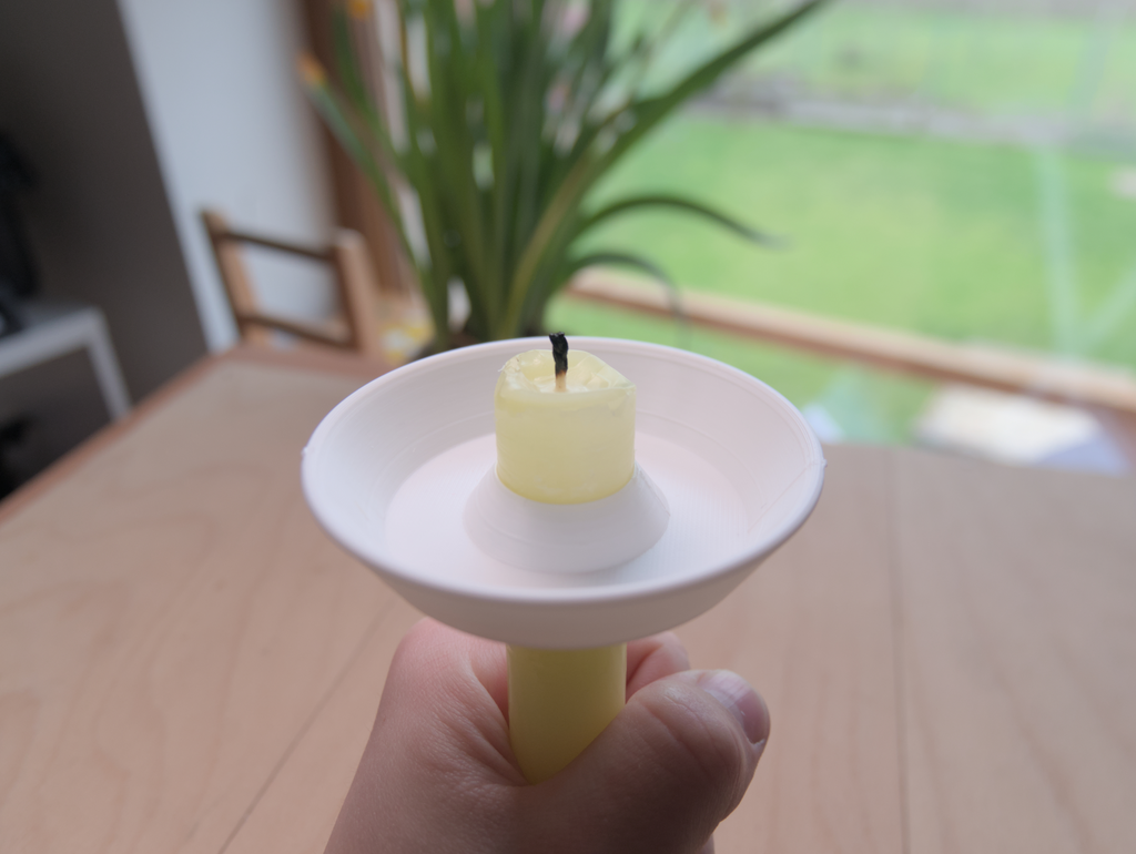 Parametric Candle Drip Protector (Antidripper)