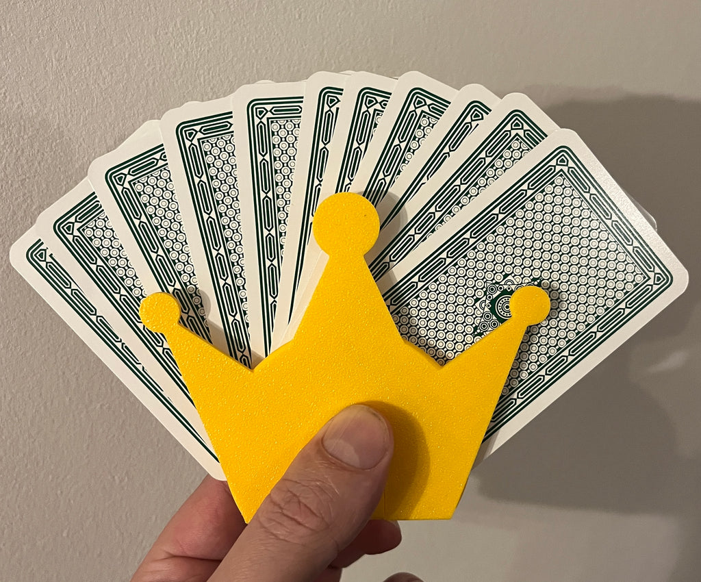 Spielkartenhalter Krone Card holder Crone