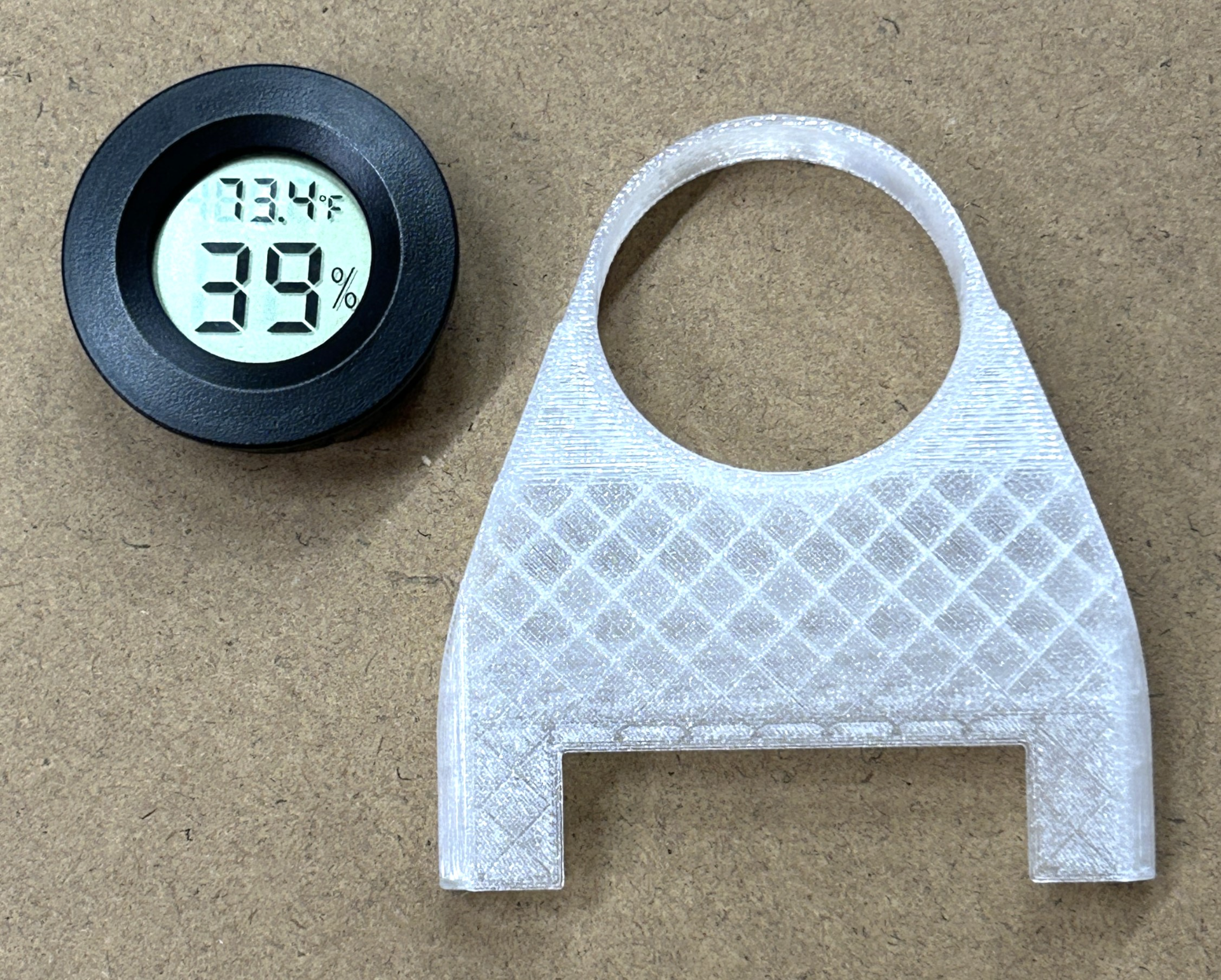 Hygrometer Mount for Sunlu FilaDryer S1 Plus