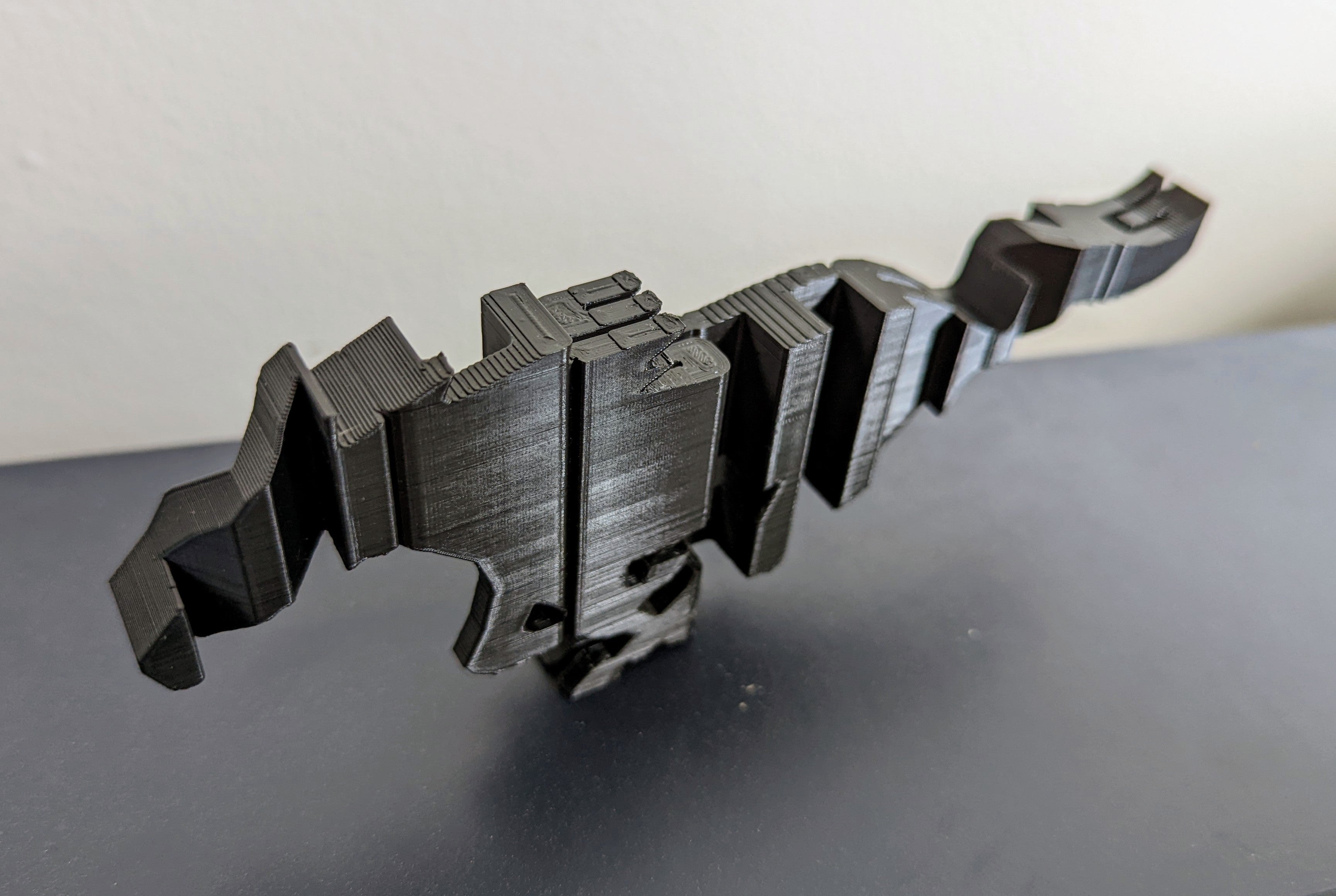 Mustang Logo Text Flip
