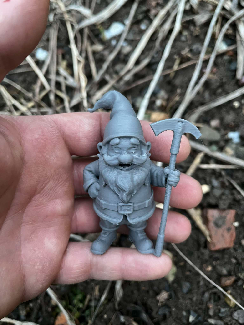 Hardworking dwarfs, gnomes for the garden