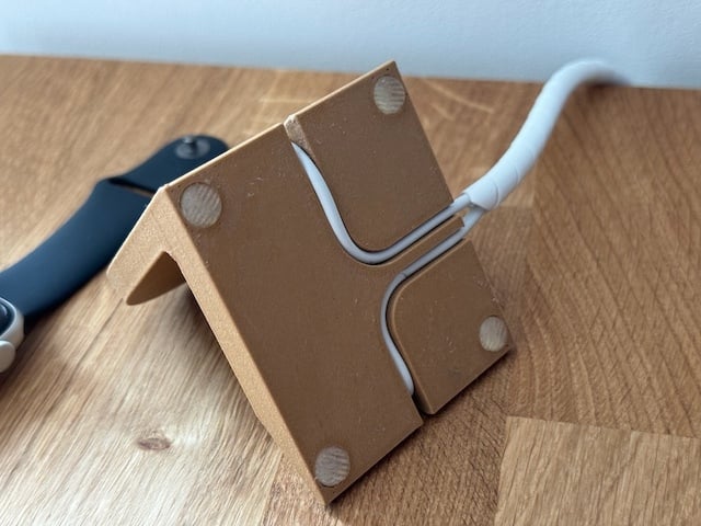 Apple alarm clock iPhone and watch charger