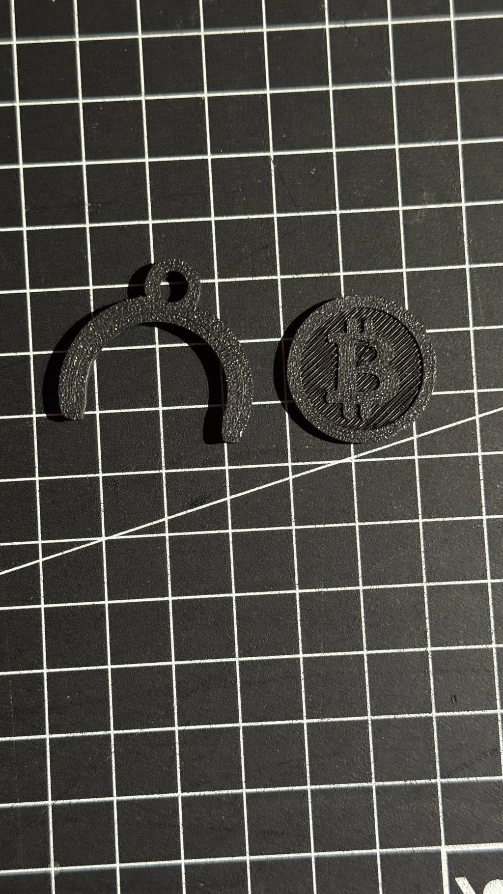 Bitcoin Shopping Cart Chip + Holder