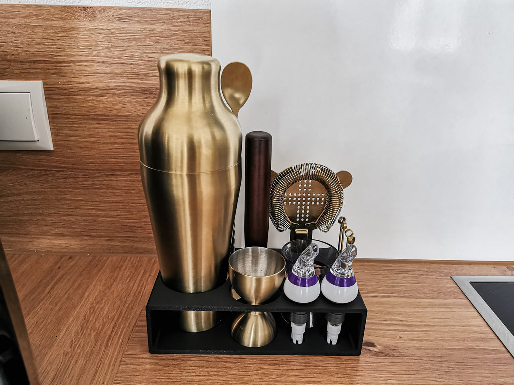 Cocktailshaker Aufbewahrung