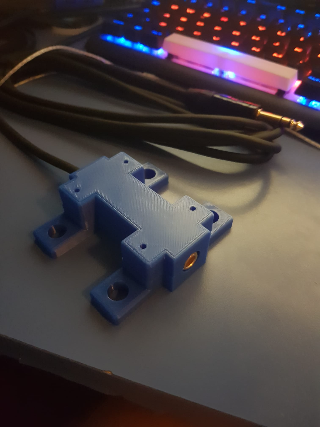 Mount for Jack Extension Cable