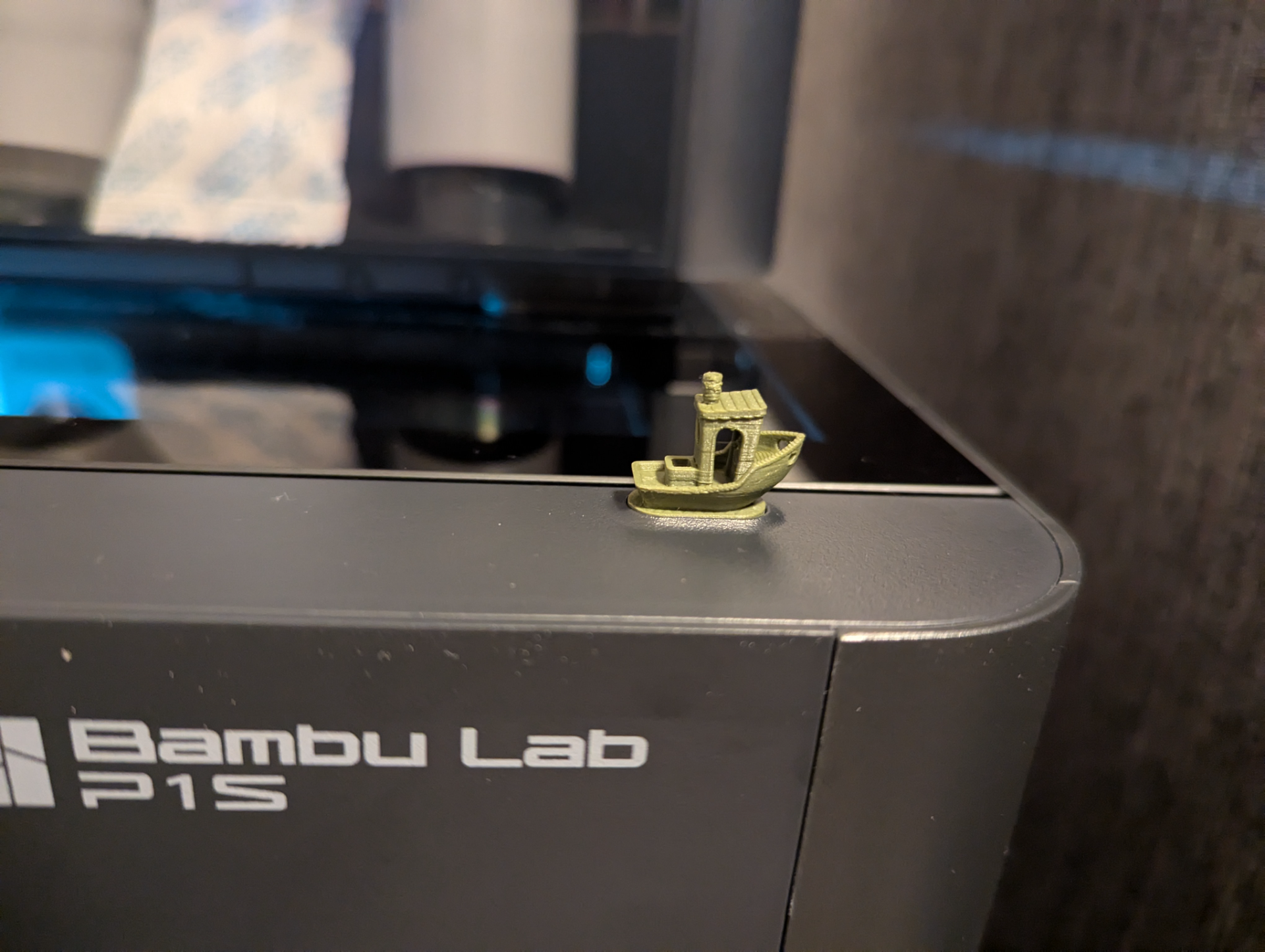 P1S plug with benchy