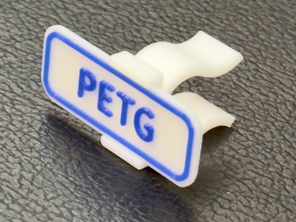 Clip on Filament Rack Labels