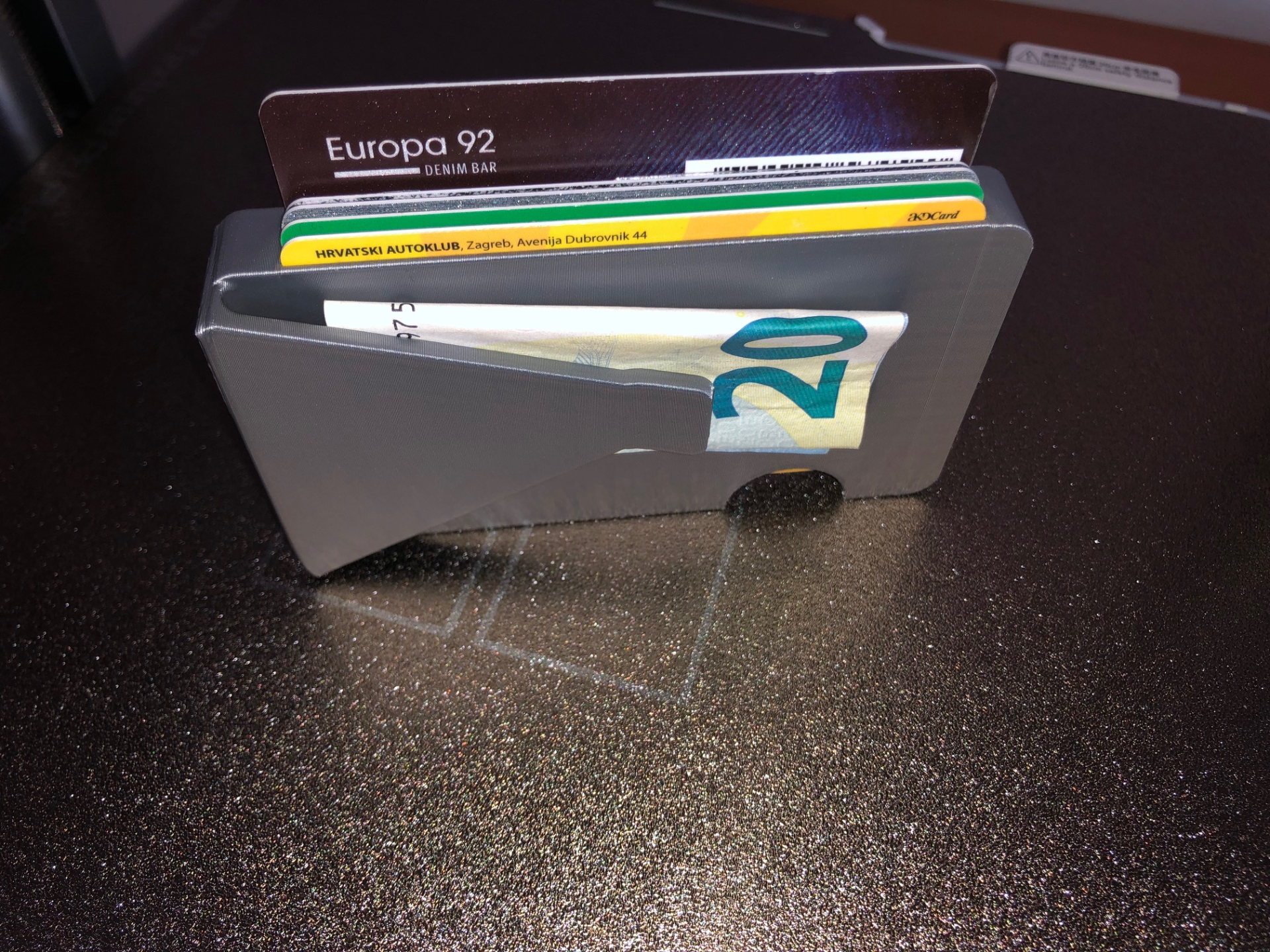 Wallet/card holder with money clip