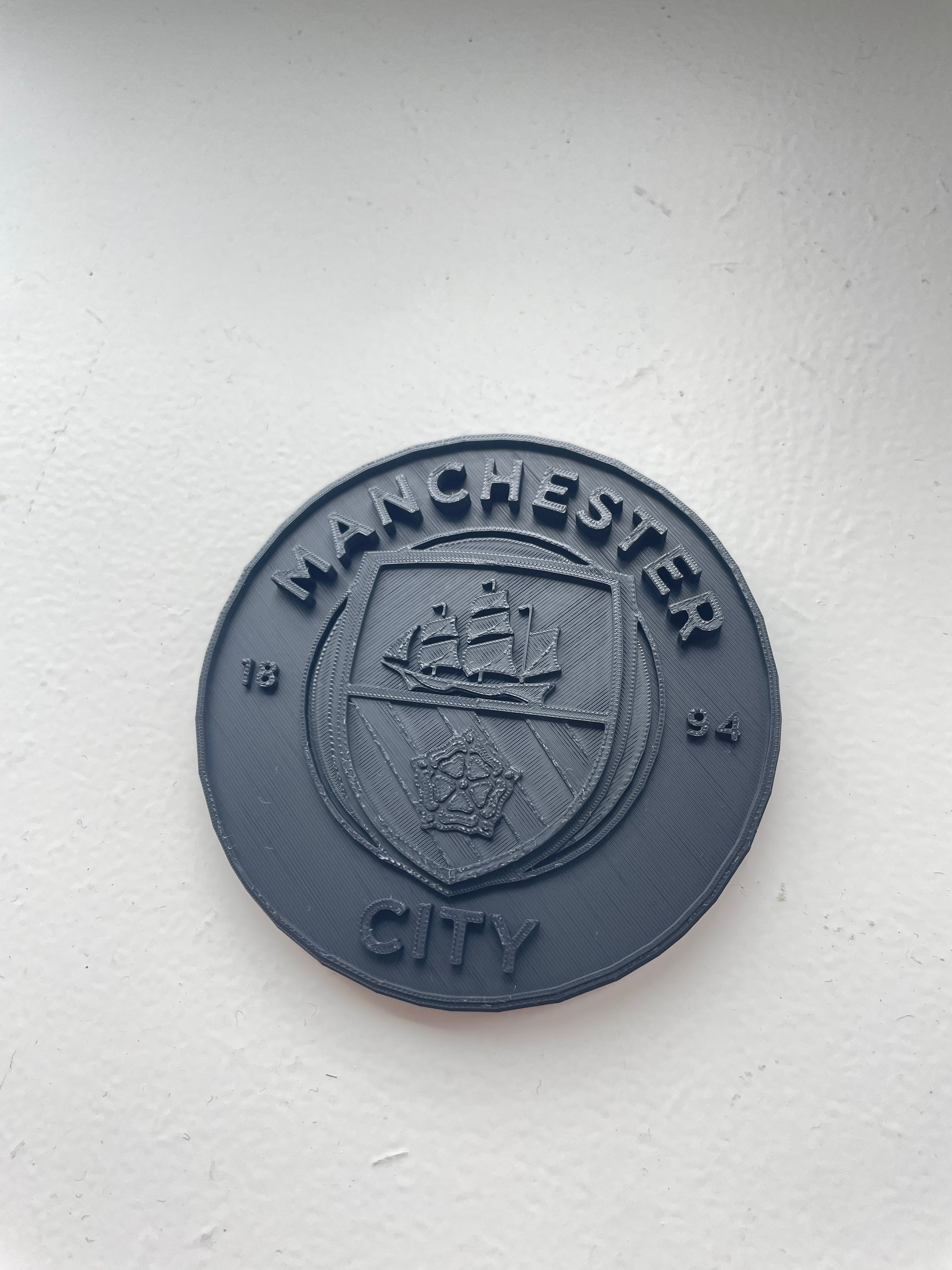 Manchester City 3D Logo | Wall Art & Desk Display