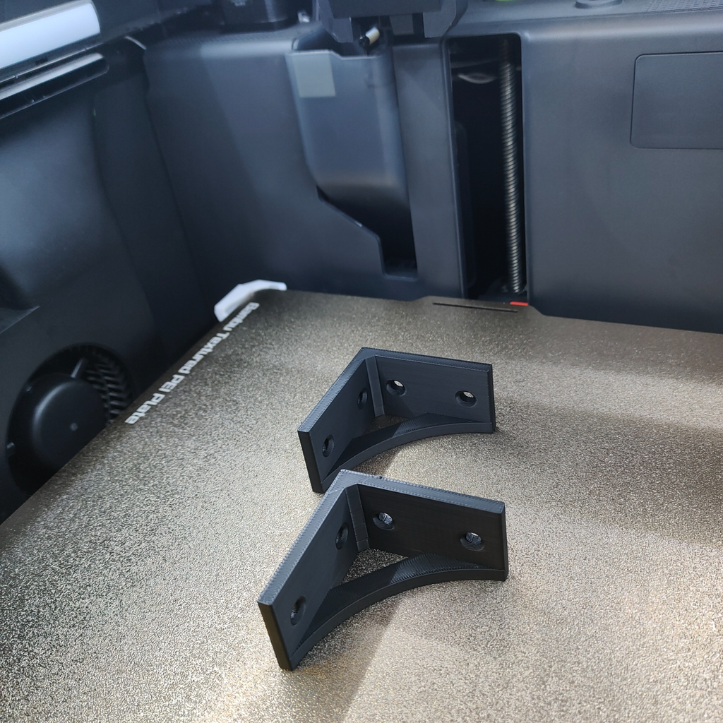 modern reinforced bracket 50x50x5mm