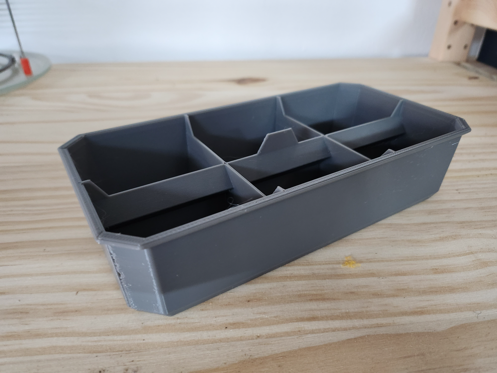 3x2 ice cube tray - Packout low profile organizer