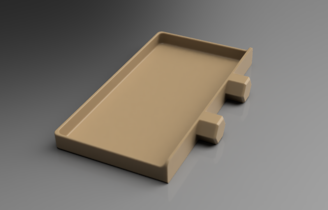 Set of various Shelves for HSW Honeycomb Wall