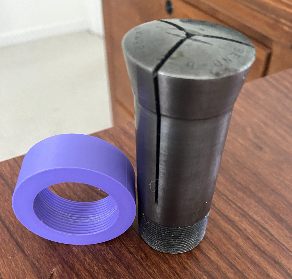 5C Collet Ring Nut Model