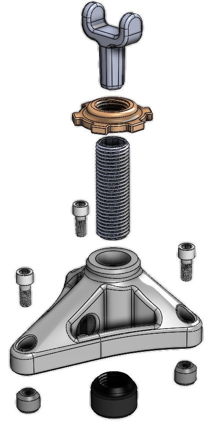 Rifle Bench Rest Assembly
