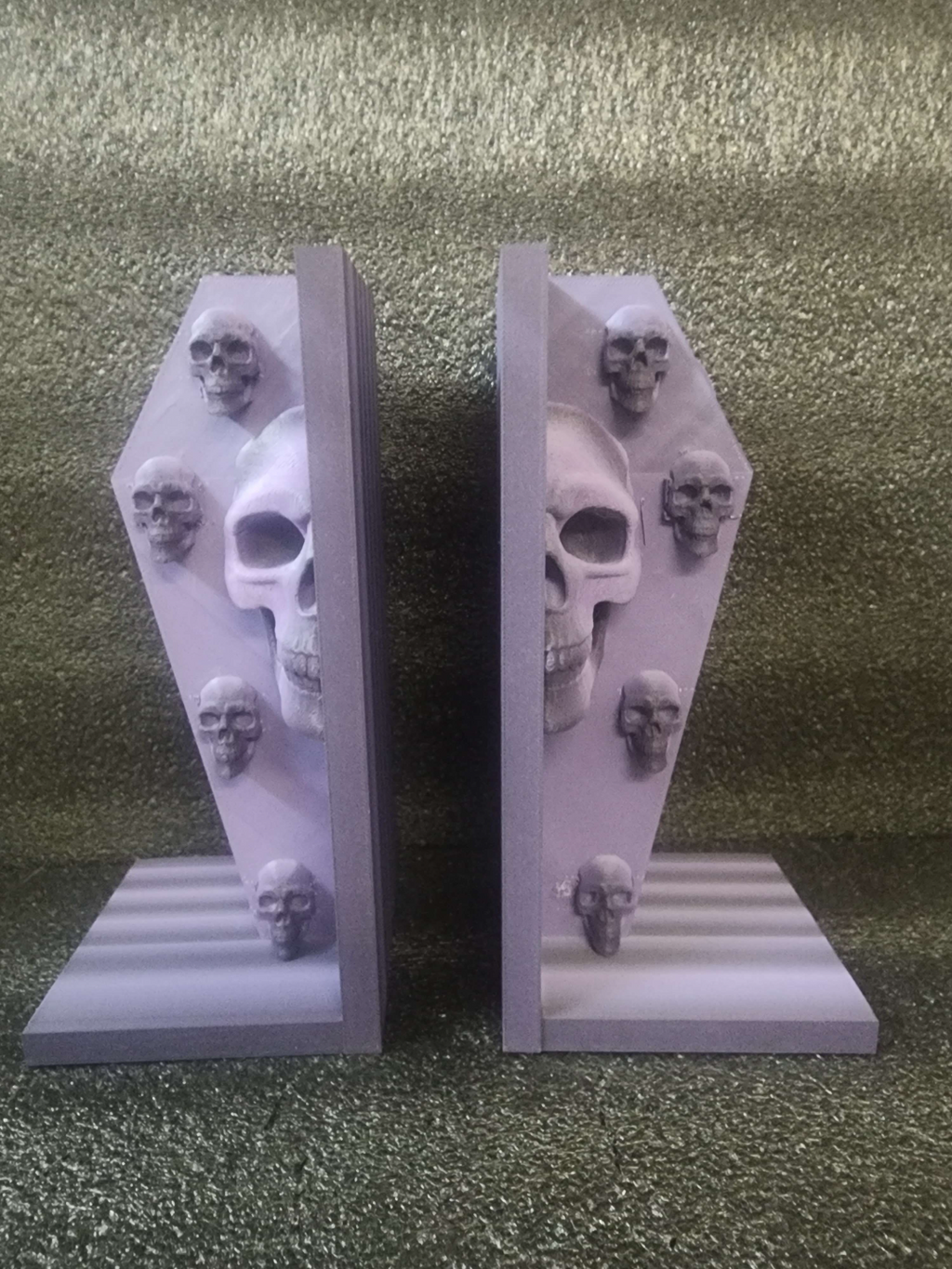 coffin bookends