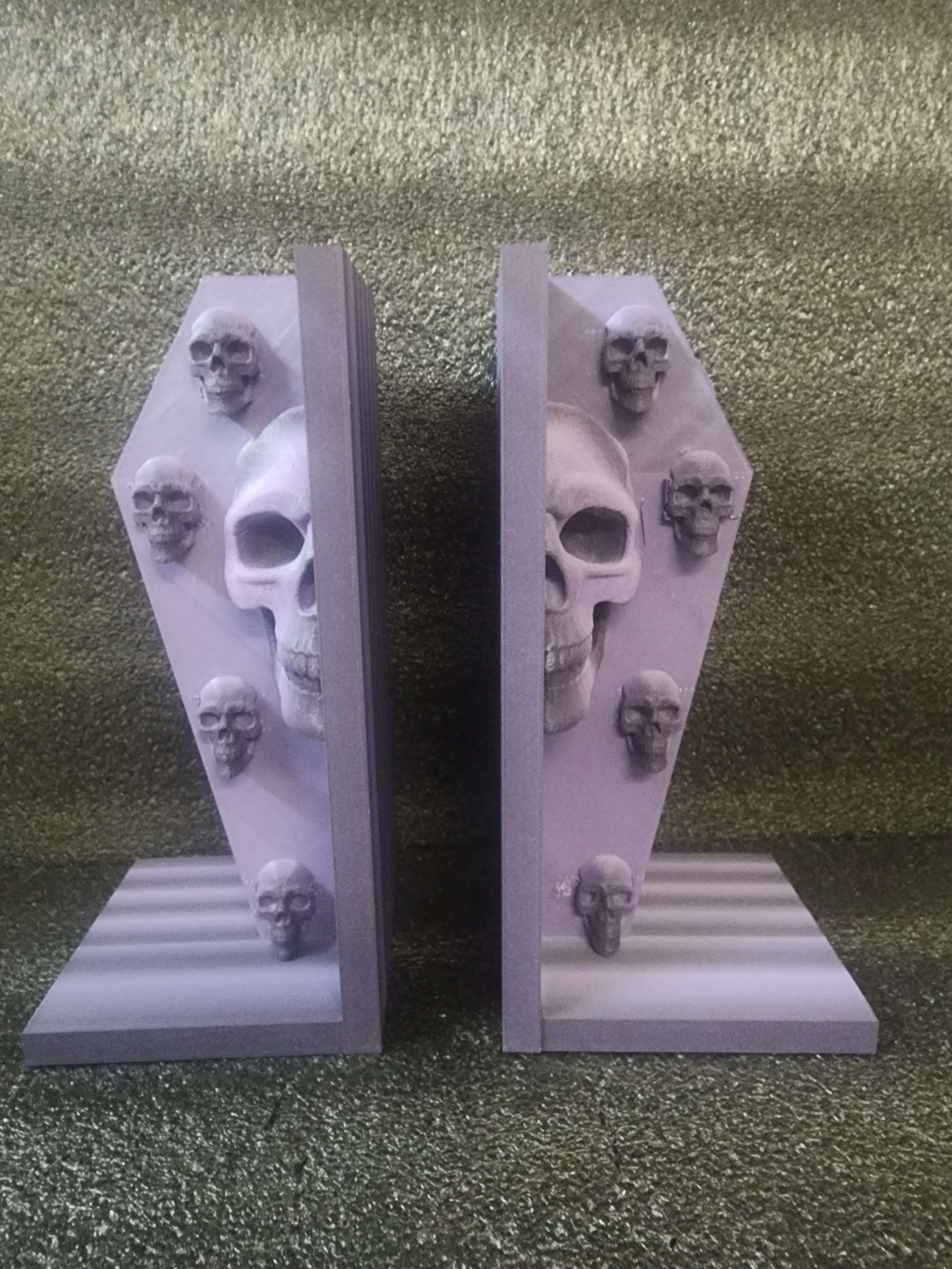 coffin bookends