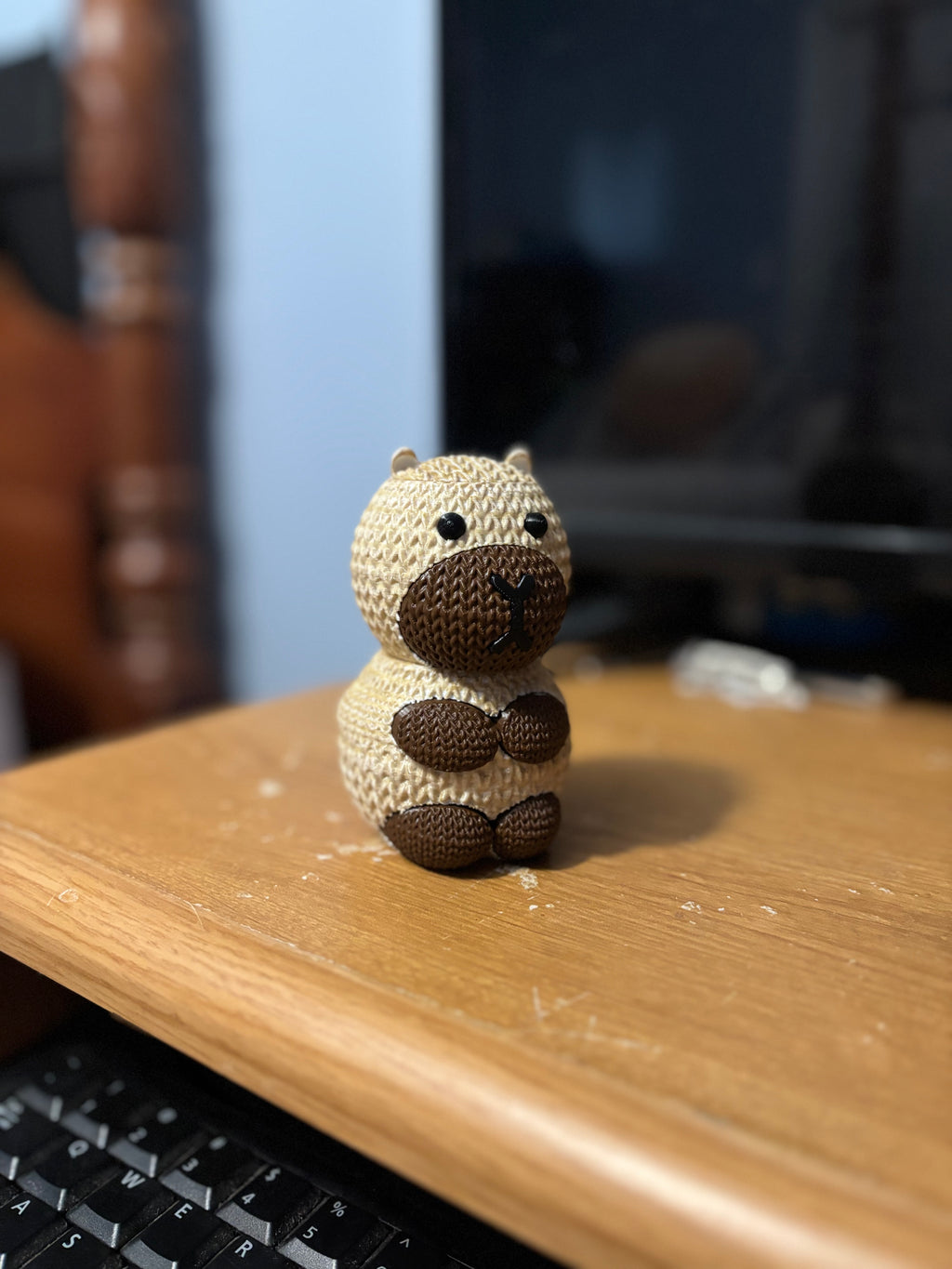 Buildable Knitted Capibara