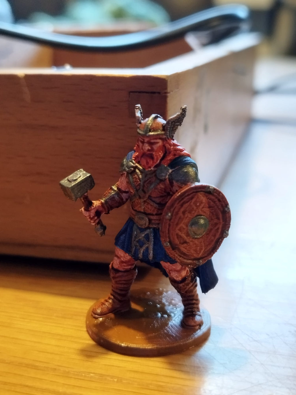 DnD Miniature Thor Viking God 28mm
