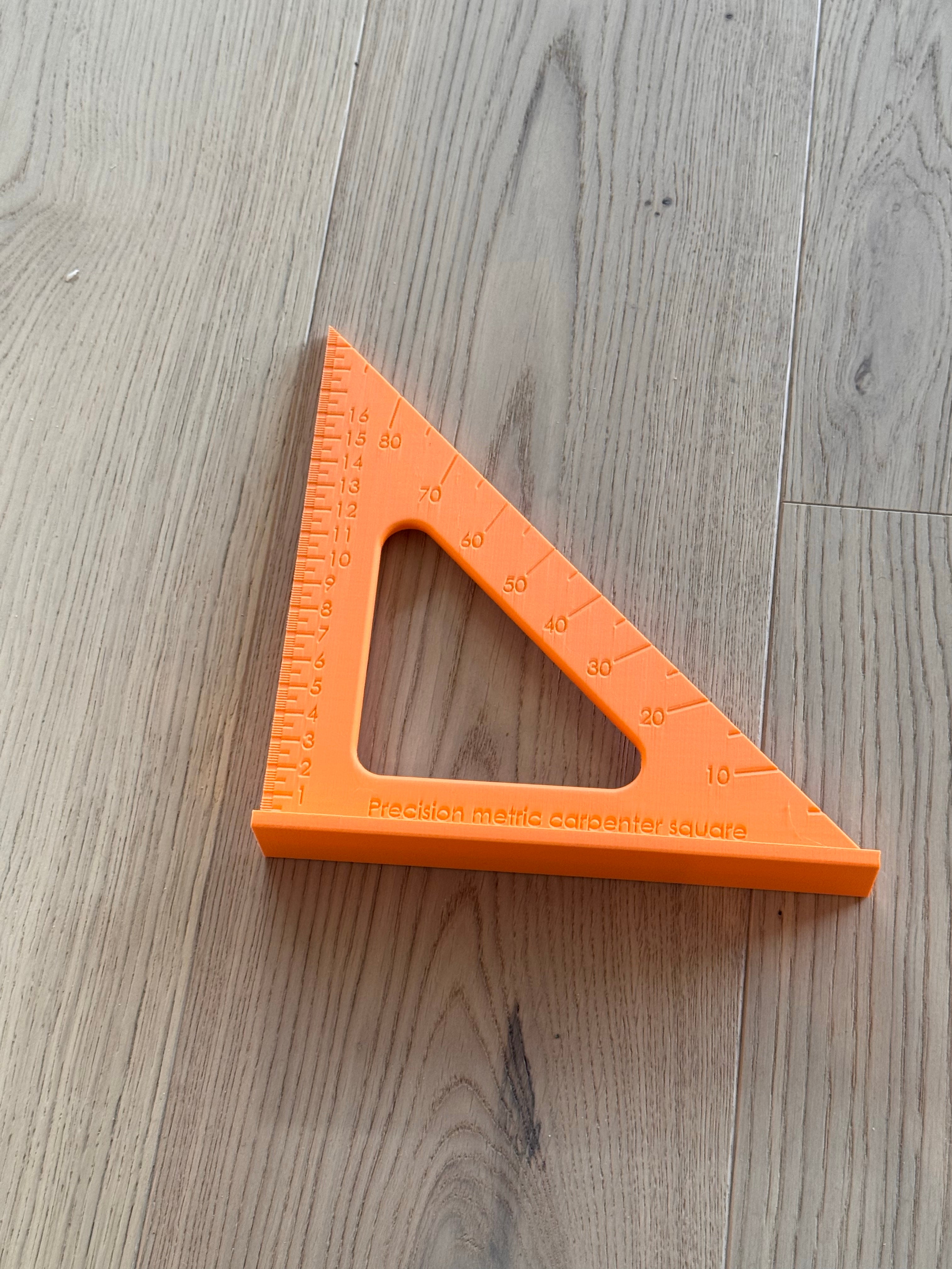 Precision Metric Carpenter Square