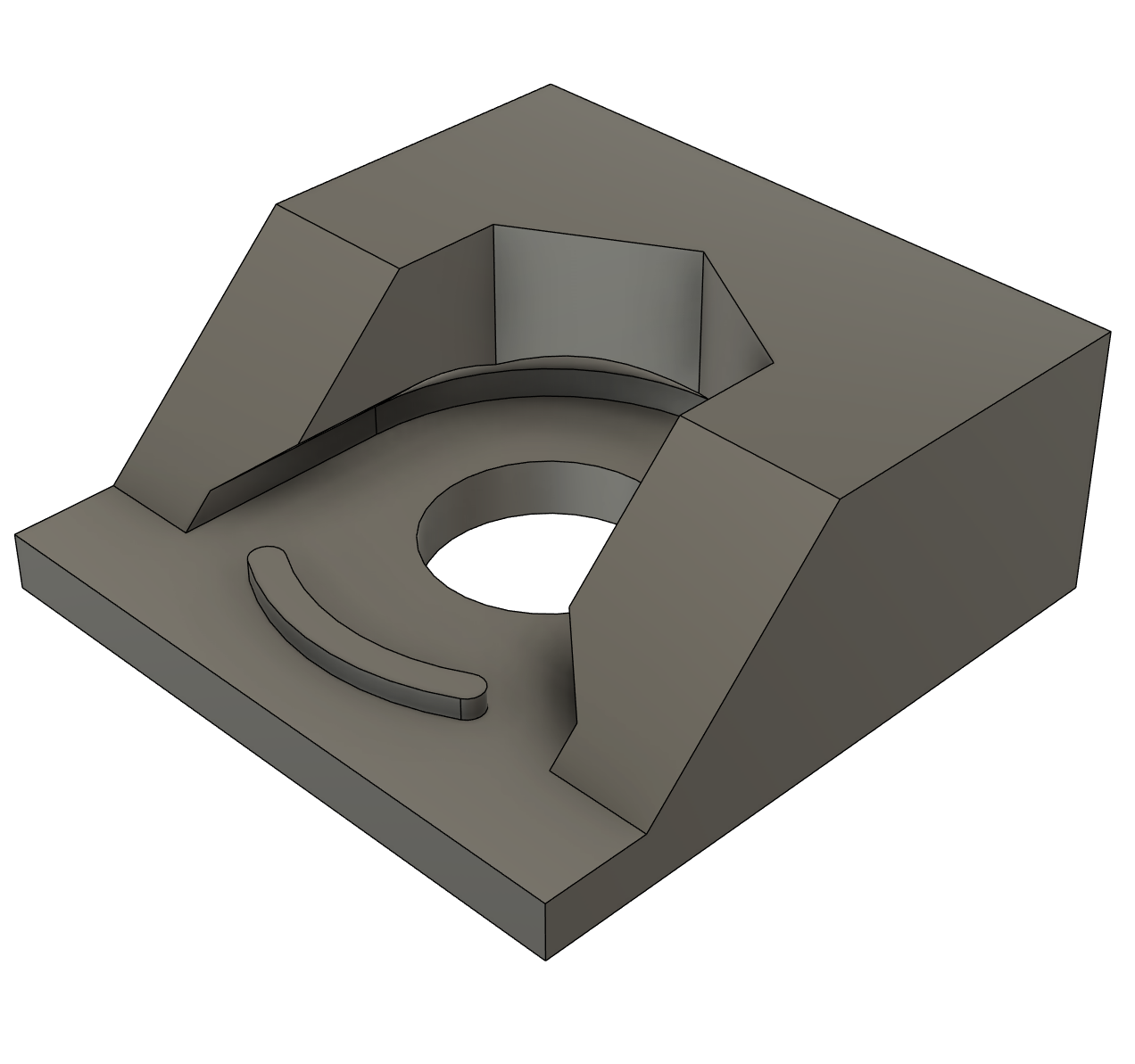 M6 Flanged Nut Holder