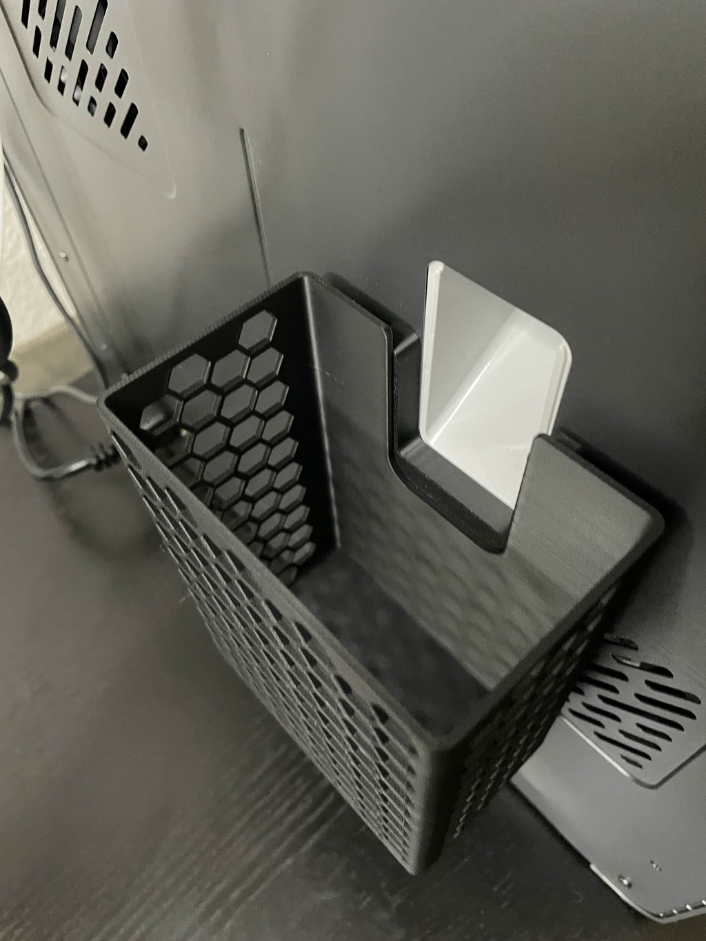 Anycubic Kobra S1 Poop Bin V2 With HEX Cutouts