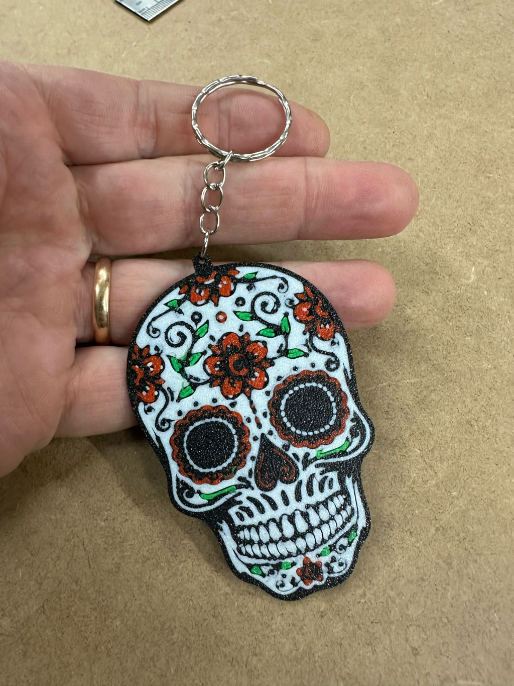 MEXICAN SKULL keychain