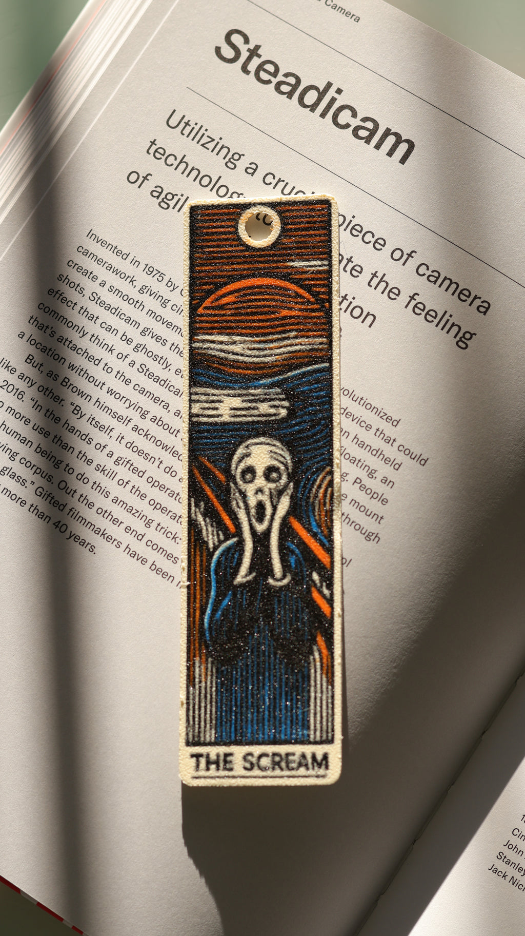 The Scream Bookmark - by Munch (Marcalibro)