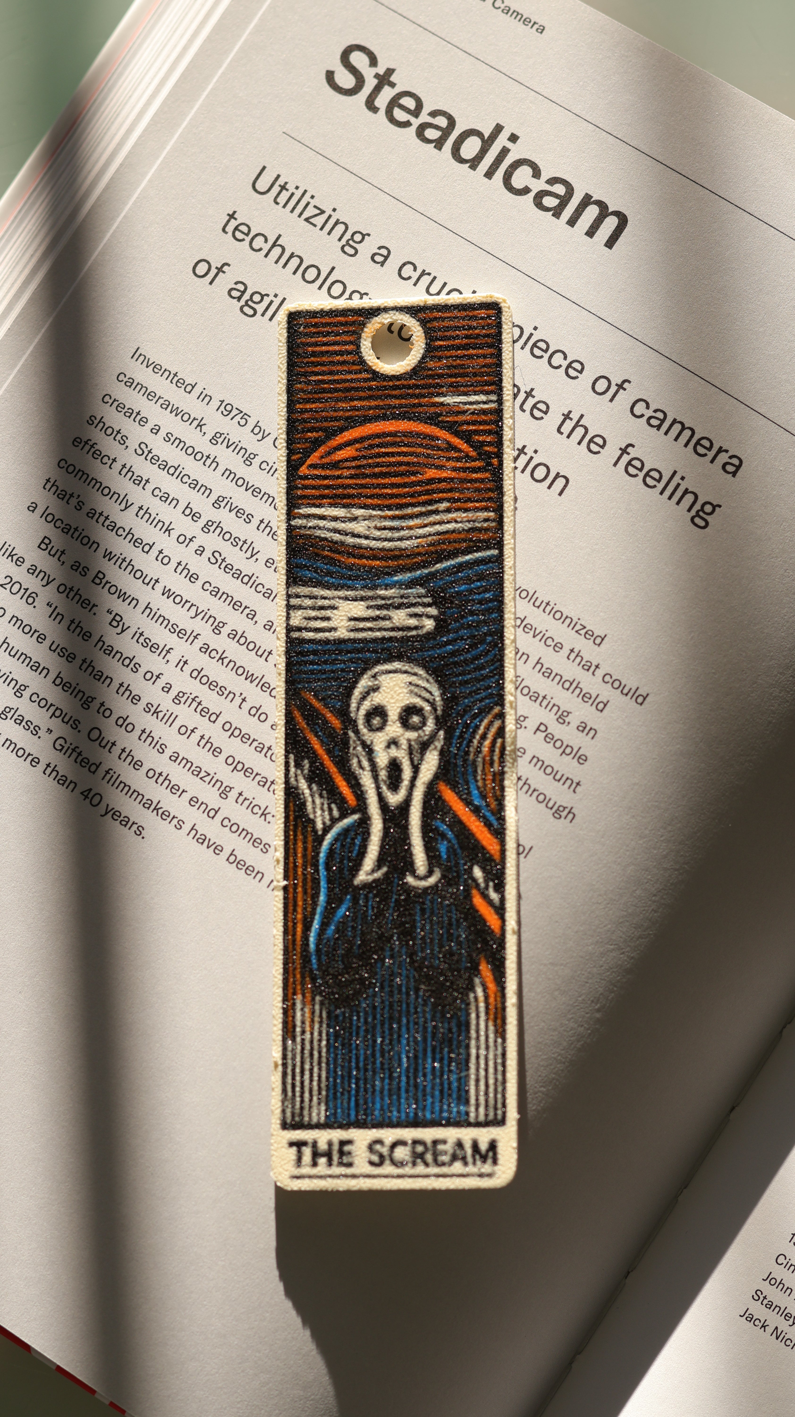 The Scream Bookmark - by Munch (Marcalibro)