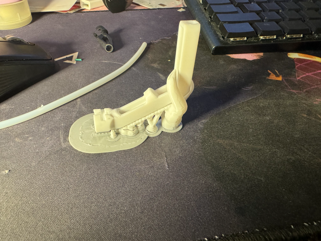 Short Stack Extended Remix for Bambu X1C ptfe attachment