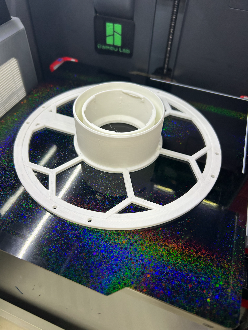 Bambu AND Ele:goo spool work with filament clip