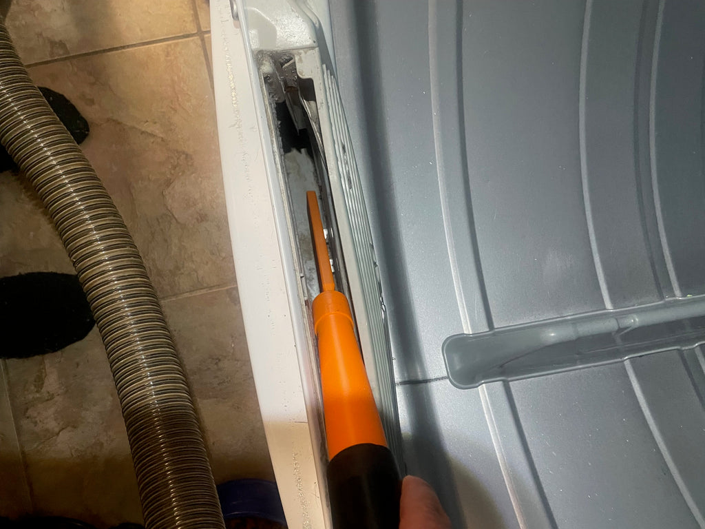 Dryer Lint Trap Vacuum Attachment and Extension