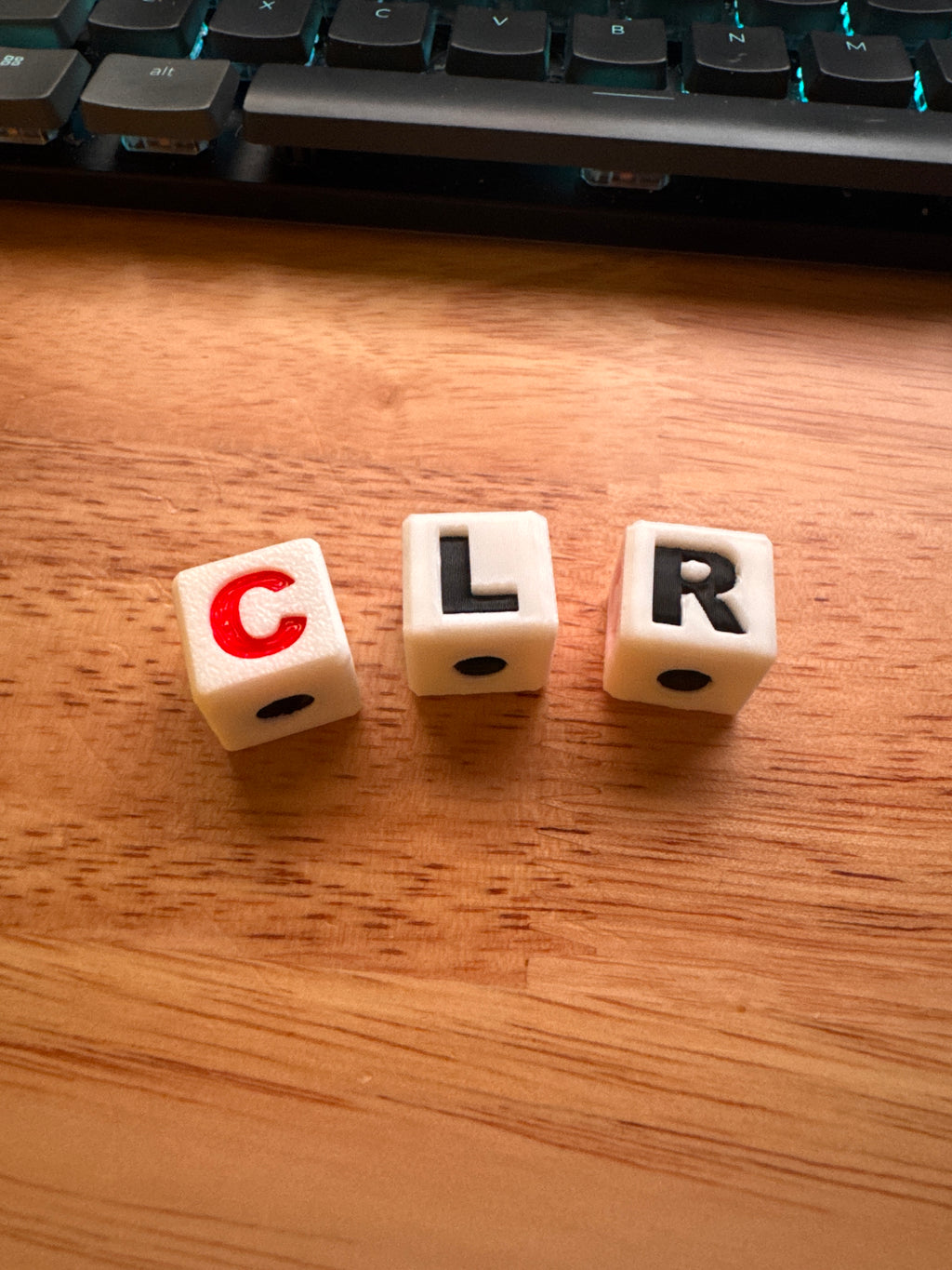 LCR Dice - Left Center Right with Wild
