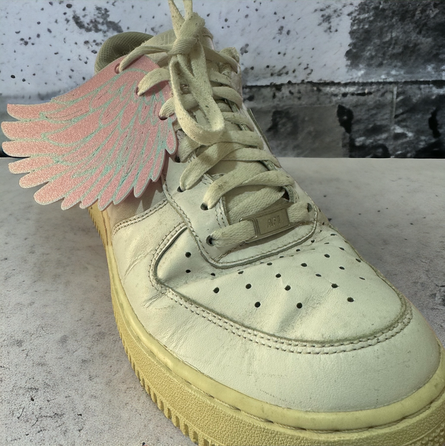 shoe lace wings