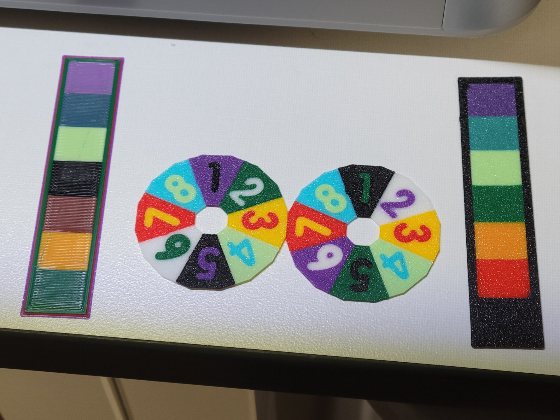 AMS 8 Color Test Chip