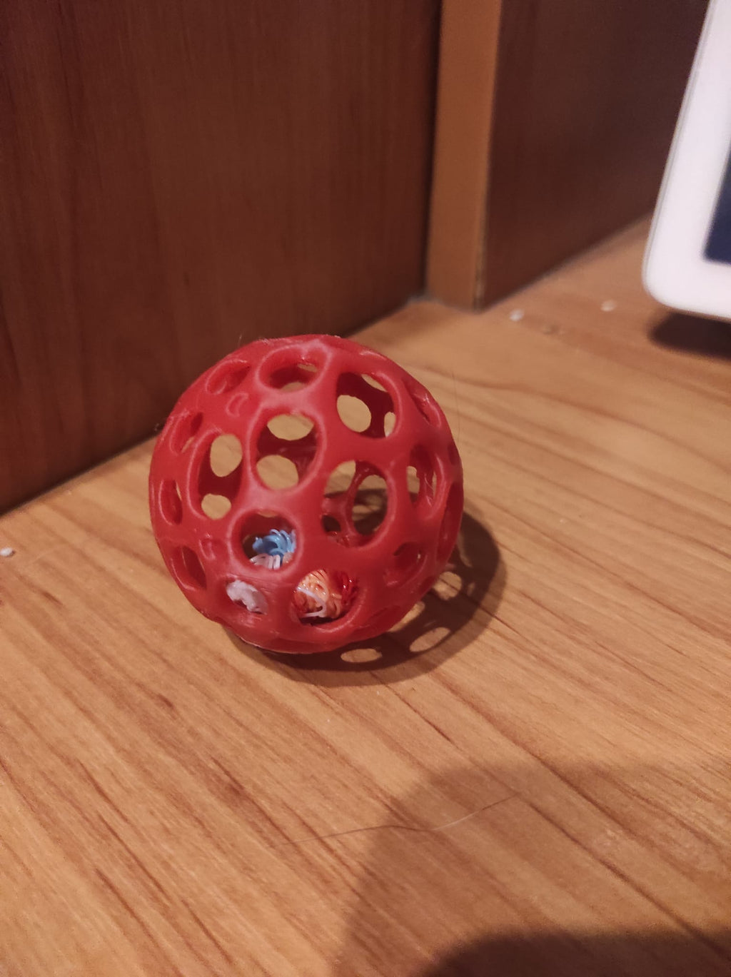 Cat toy flush poop ball