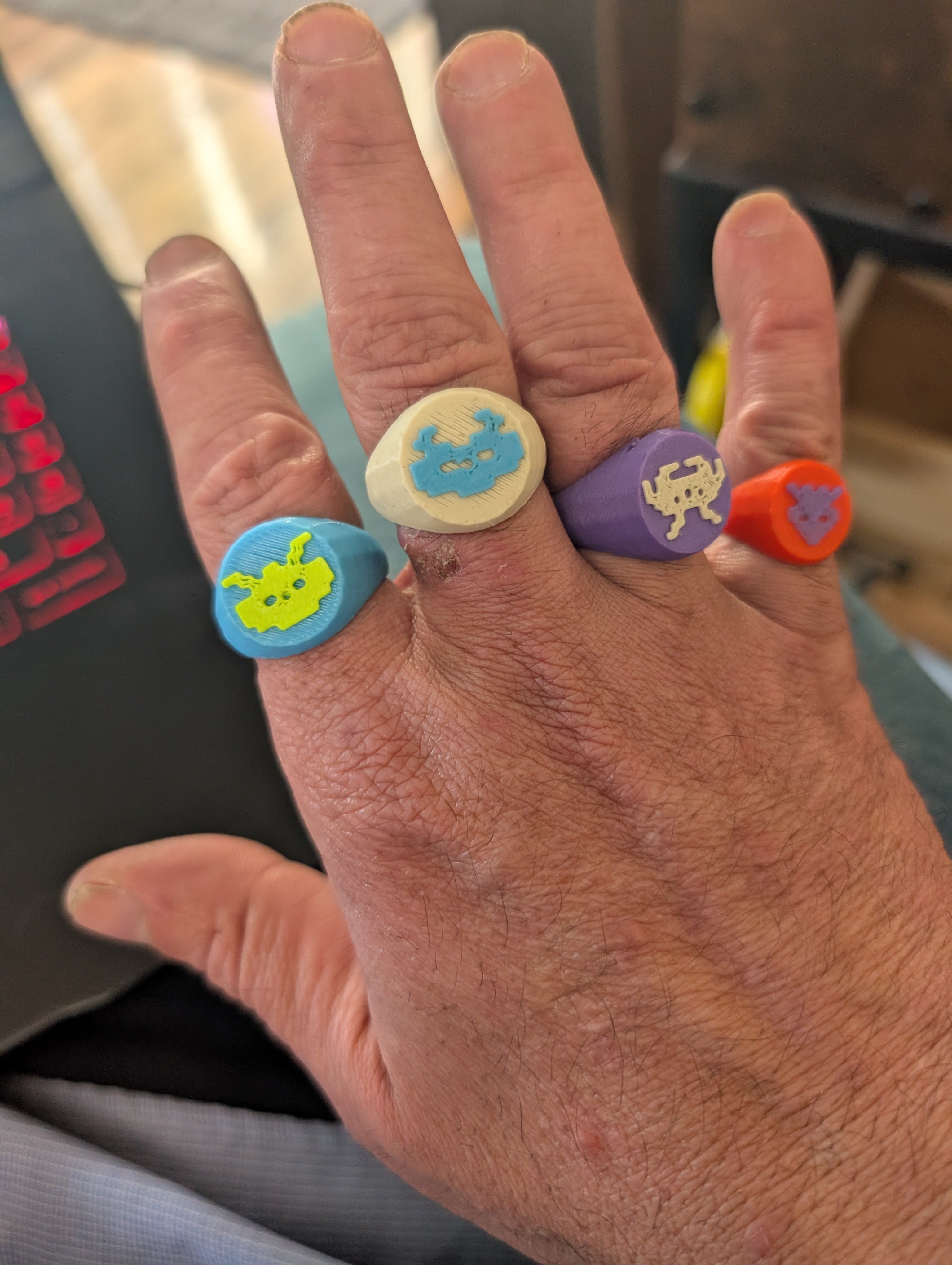 80s Arcade Rings no AMS needed