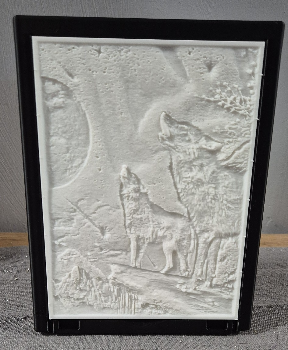 Wolves Howling at the moon