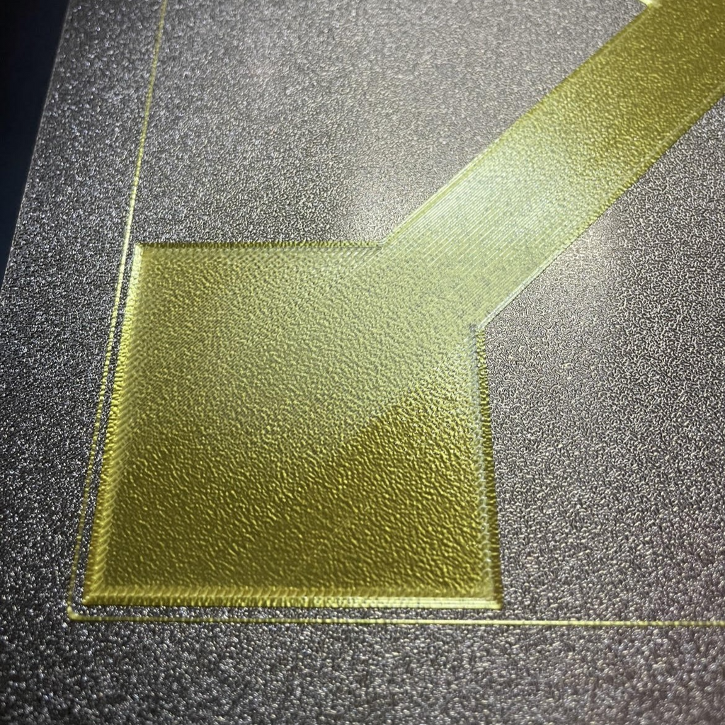 First Layer Test - Easy Peel - 10 minute print