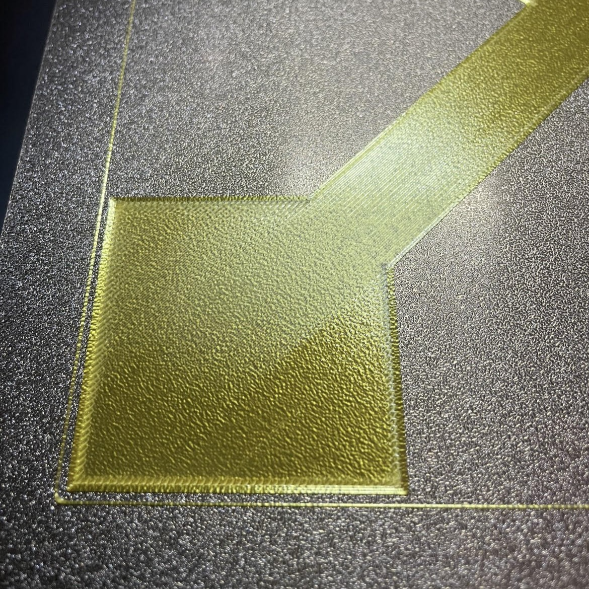 First Layer Test - Easy Peel - 10 minute print